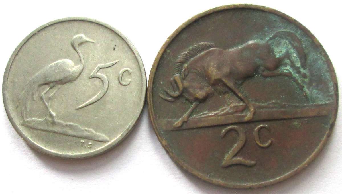 1969 South Africa Coins