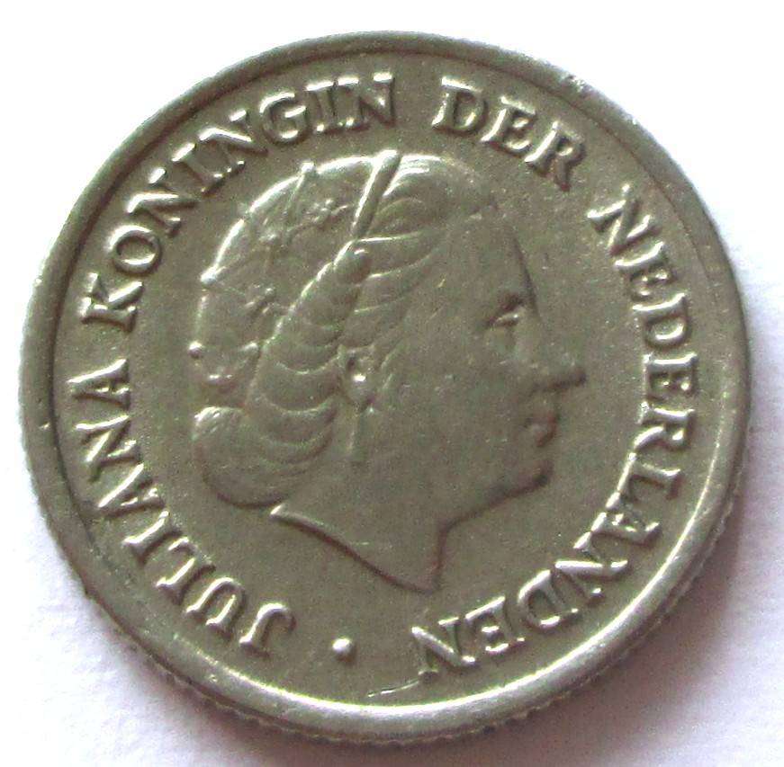 1950 Netherlands 10 Cents