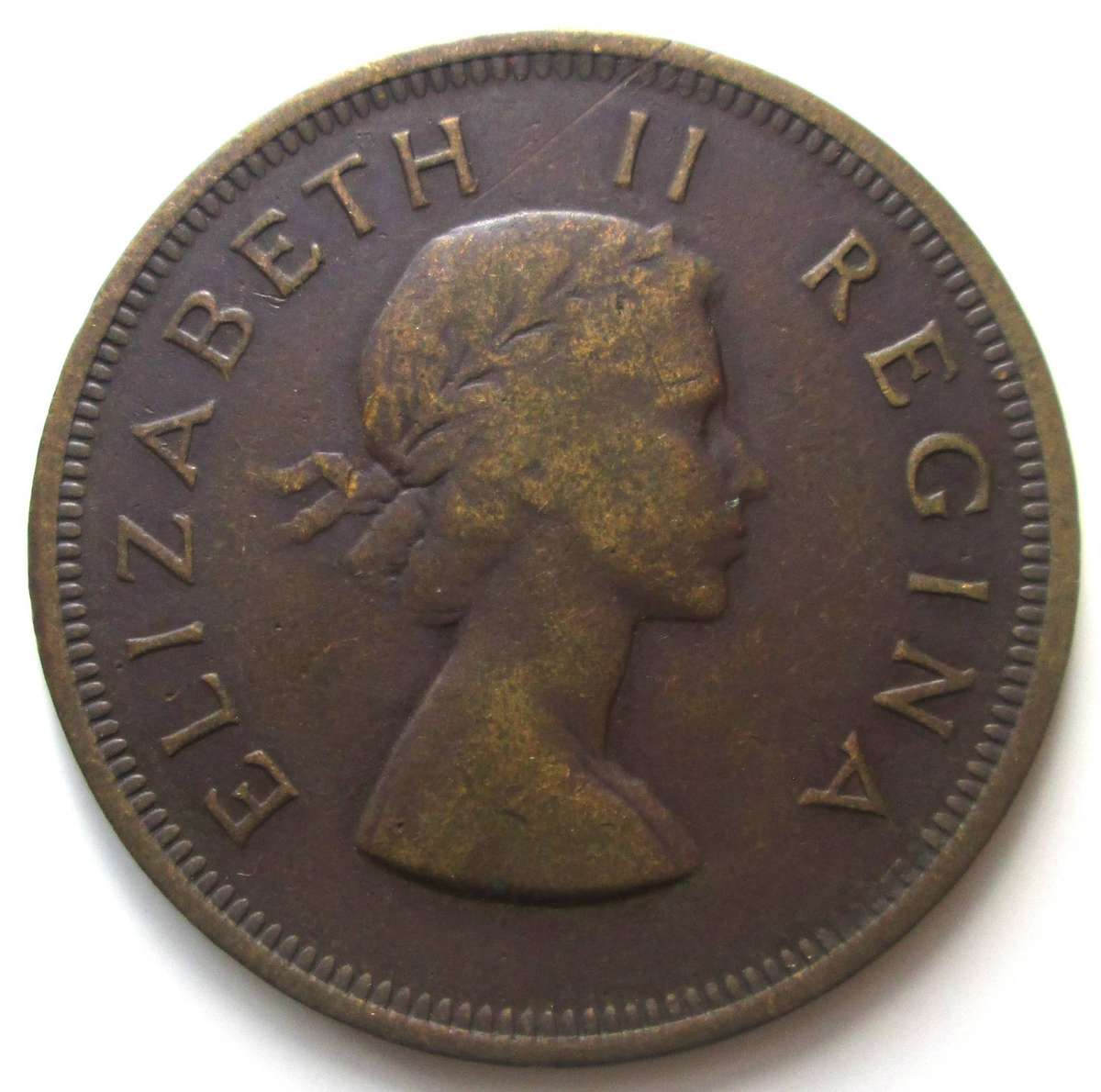 1956 Union of South Africa 1 Penny