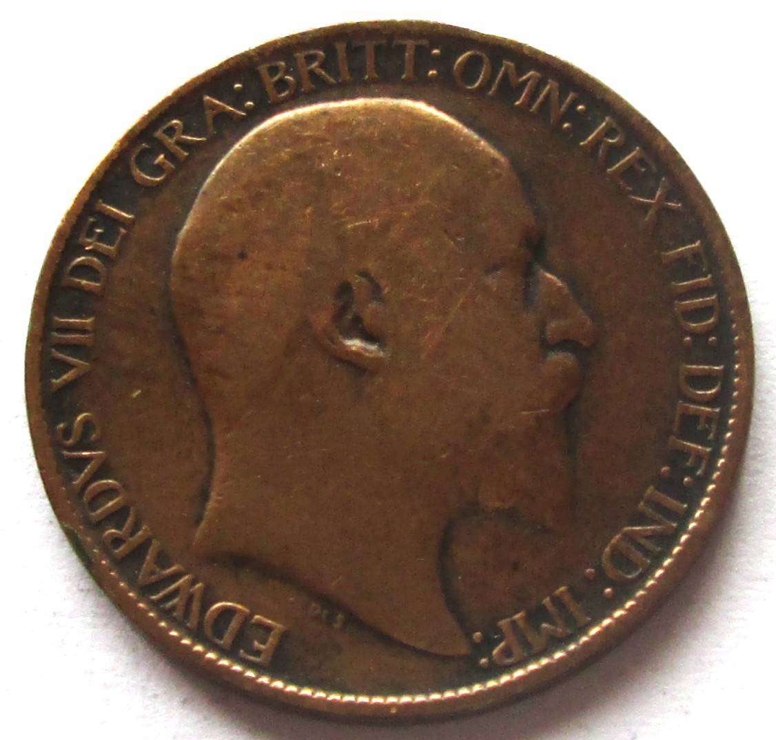 1910 Great Britain Half Penny