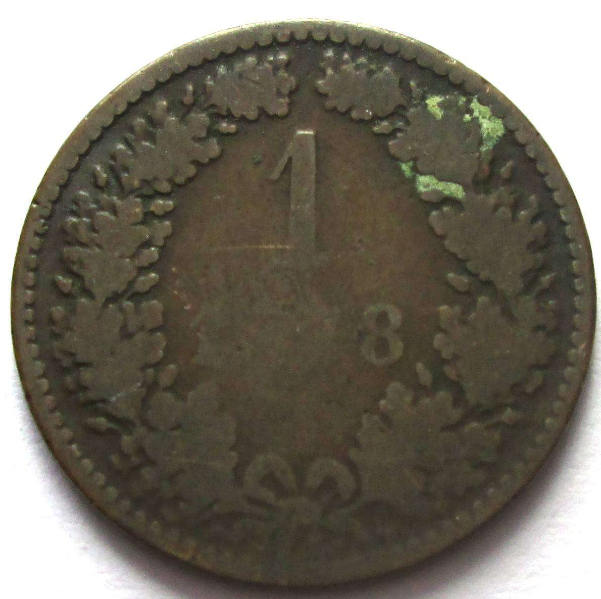 Austria Empire 1 Kreuzer