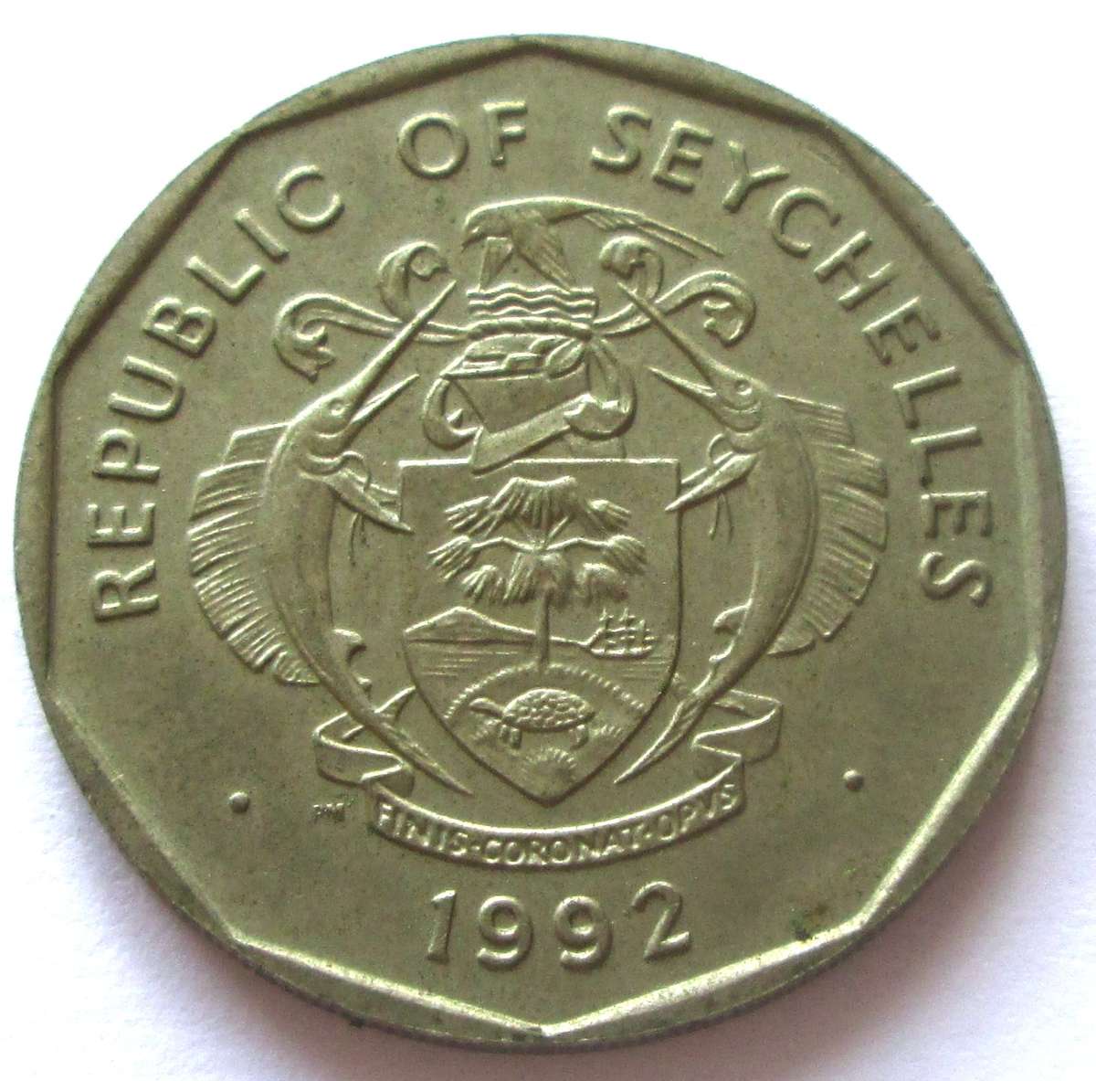1992 Seychelles 5 Rupees