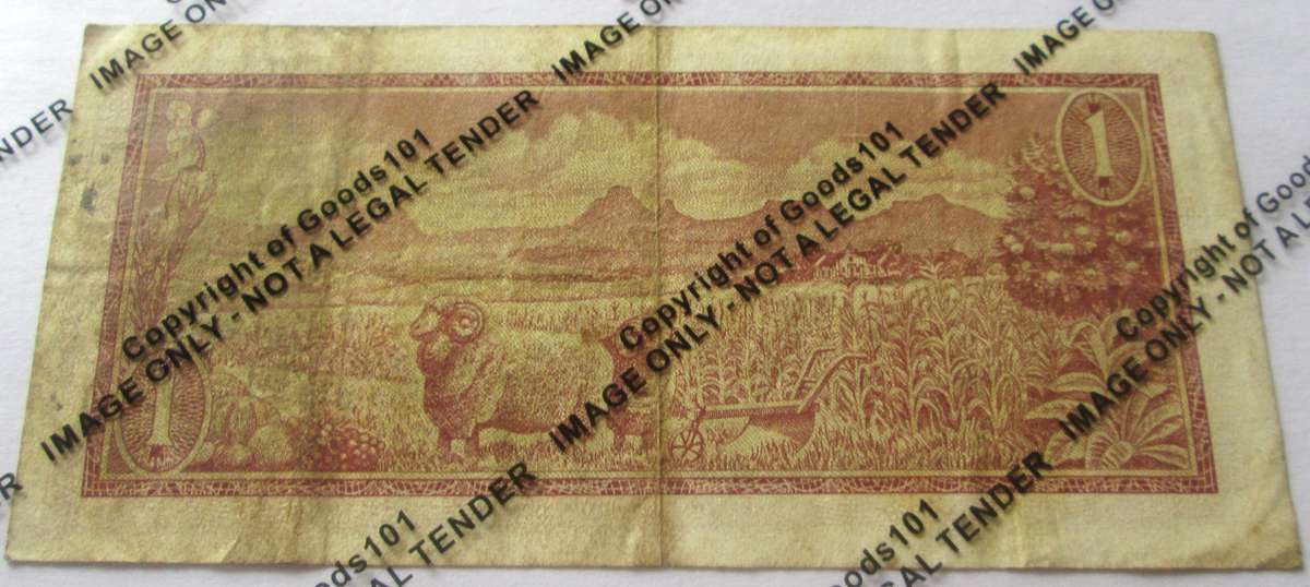 One Rand South Africa Serial Nr B353 496420