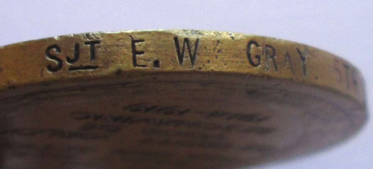 The Great War for Civilisation 1914 - 1919 Name SJT E W Gray 5th M R