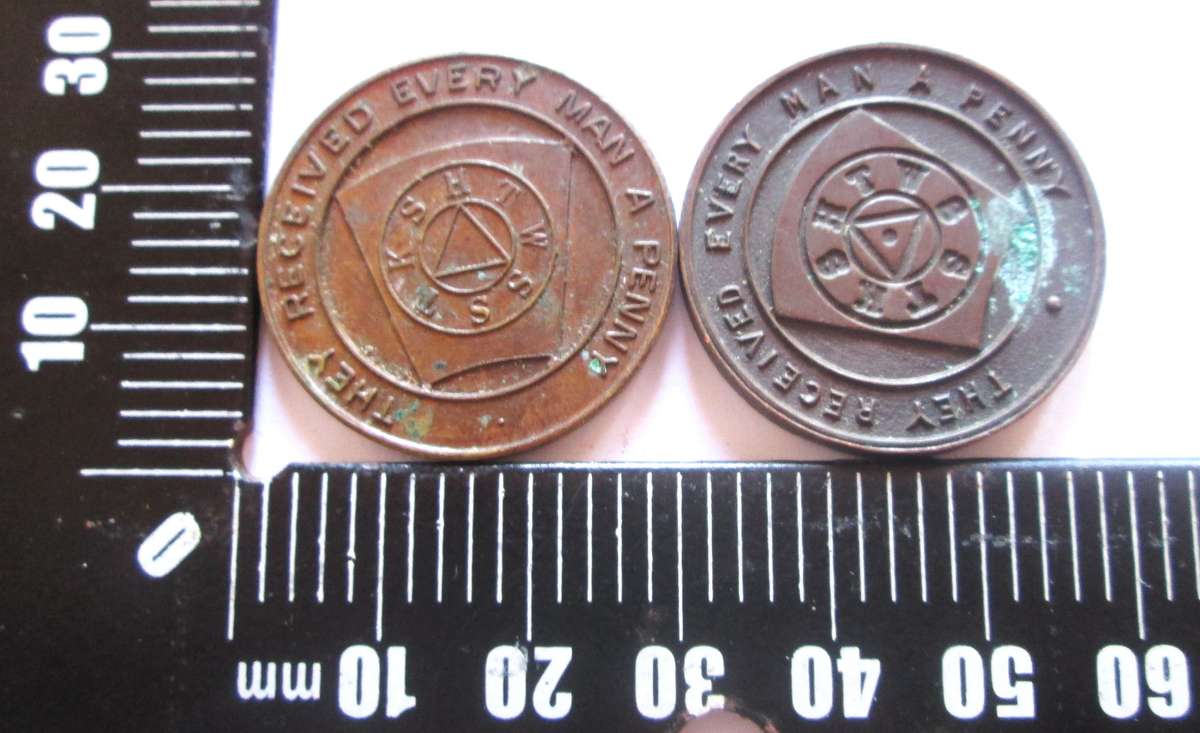 Masonic They Received Every Man a Penny