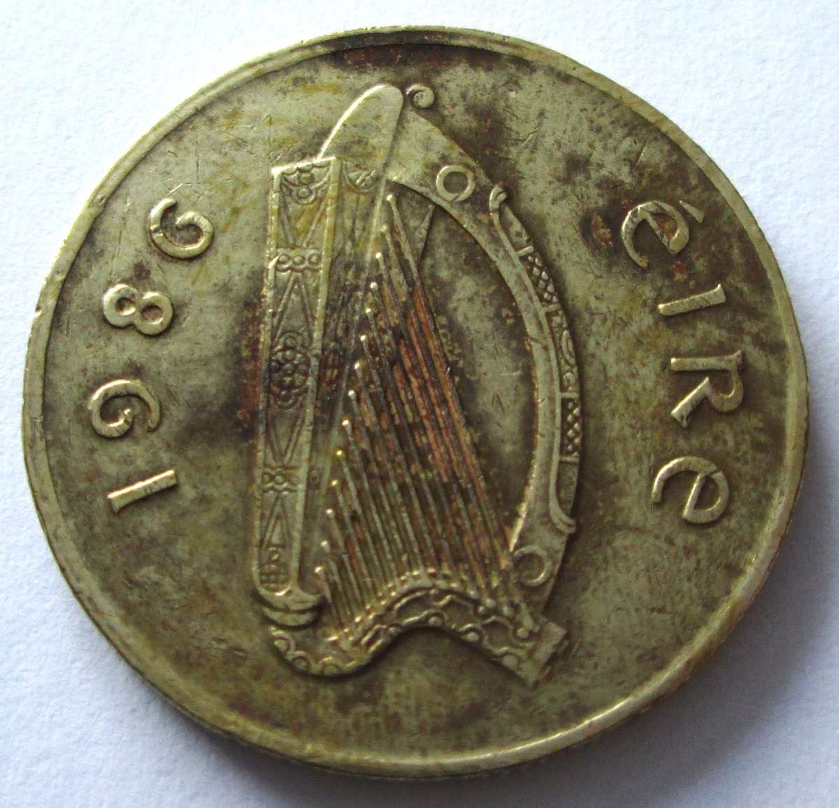 1986 Ireland 20 Pence