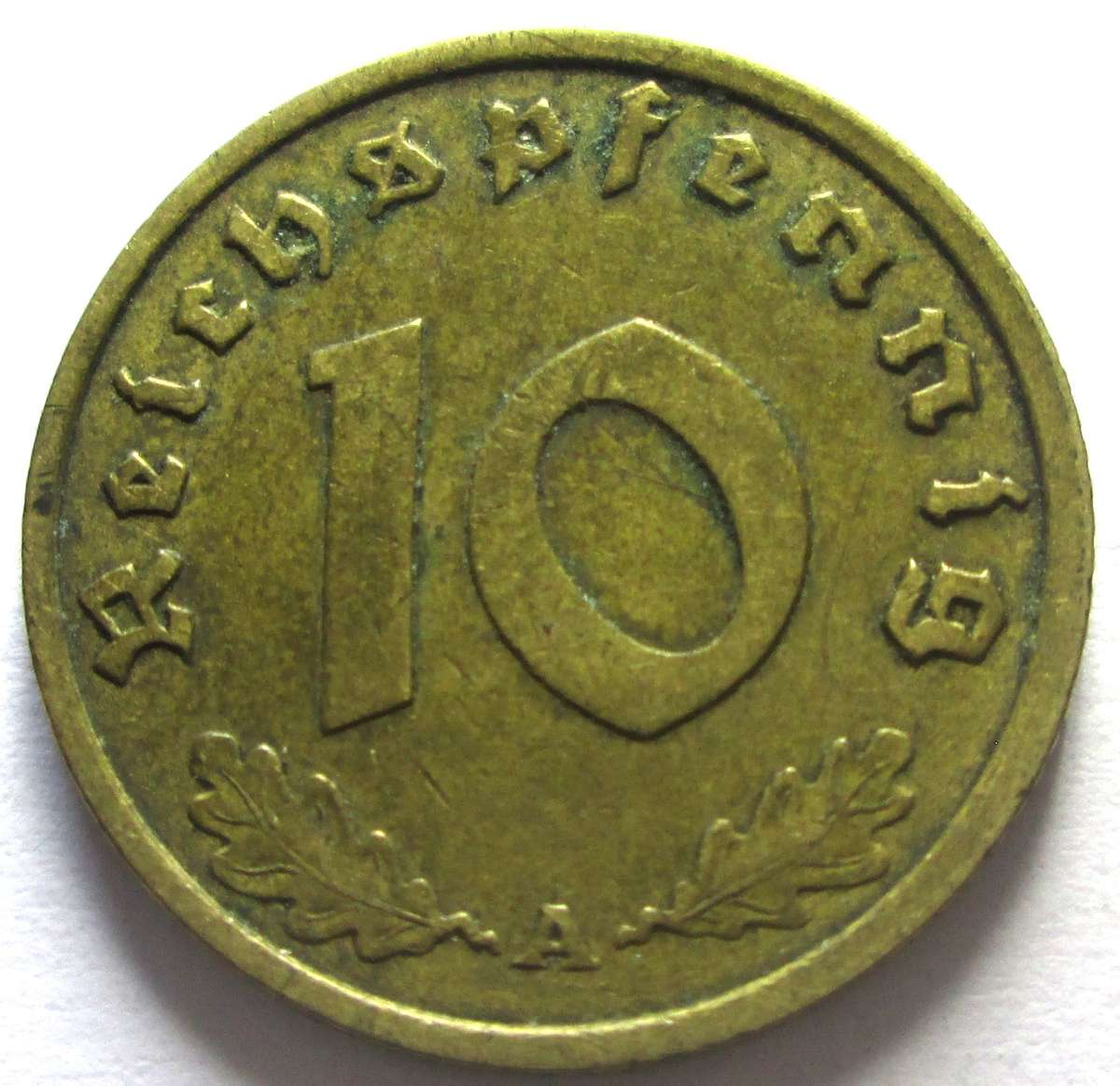 1938 Germany 10 Reichspfennig