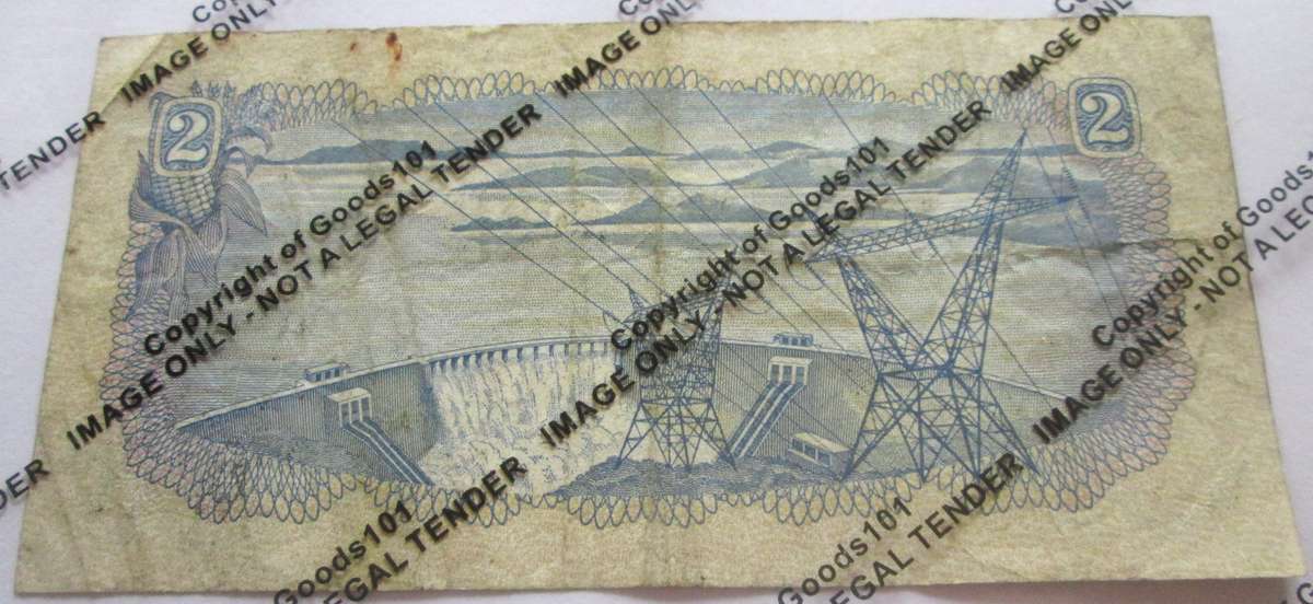 Two Rand Republic of South Africa Serial Nr D5 920320