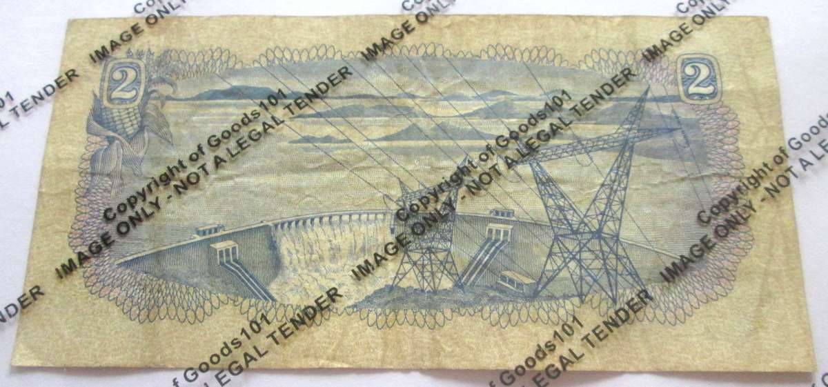 Two Rand Republic of South Africa Serial Nr D83 434596