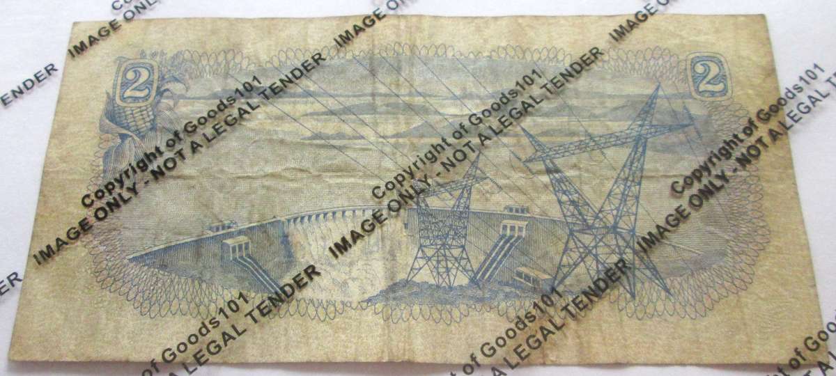 Two Rand Republic of South Africa Serial Nr D168 609059