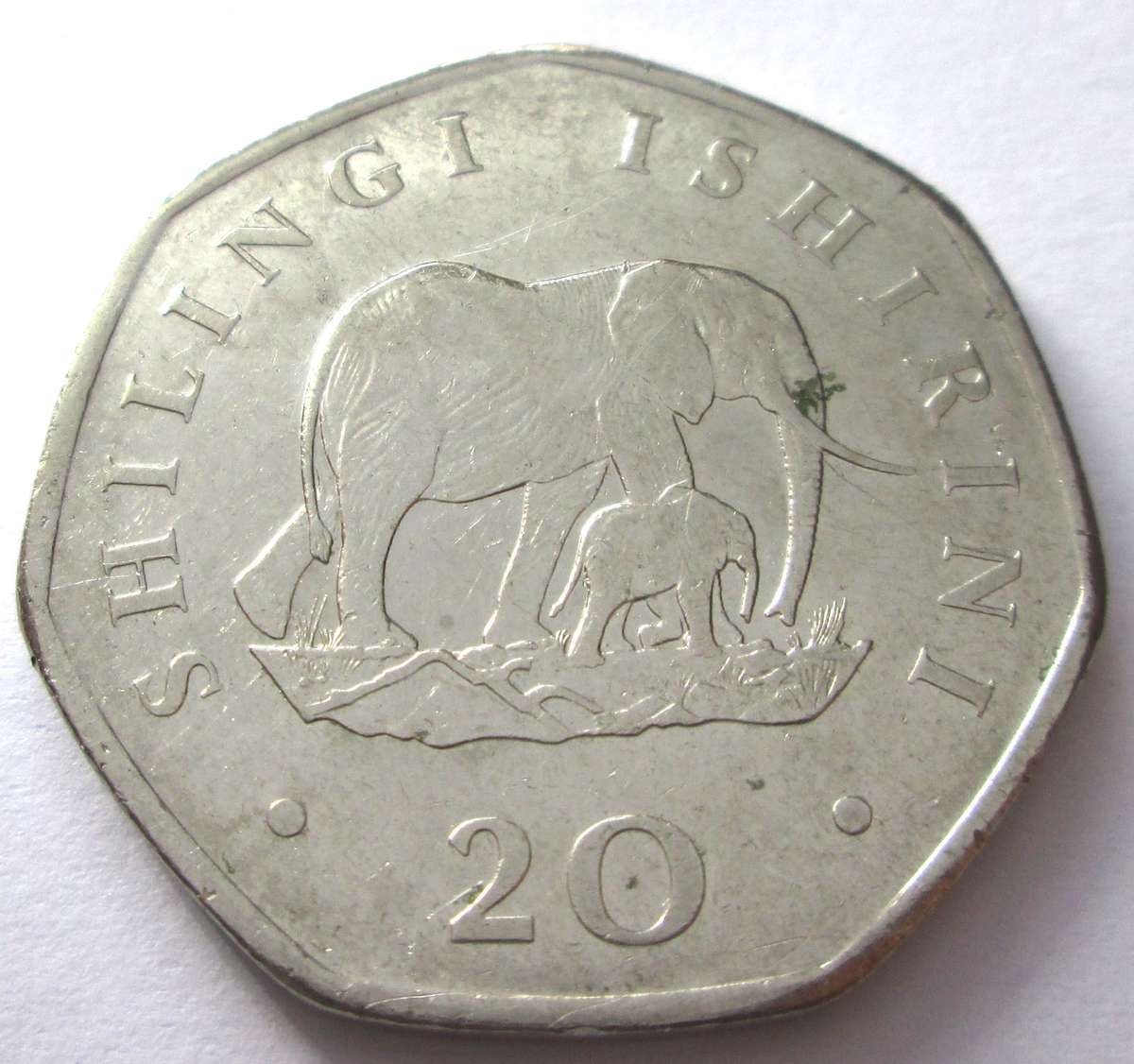 1991 Tanzania 20 Shilingi