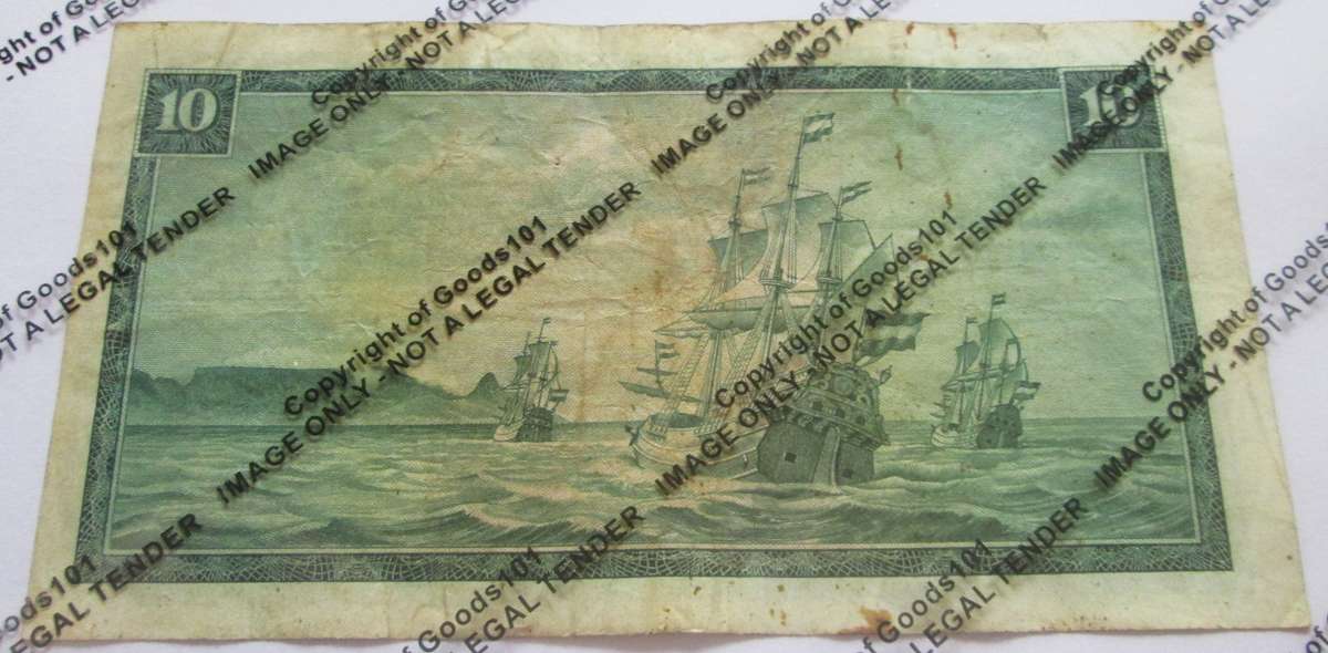 Ten Rand Republic of South Africa Serial Nr C432 706292