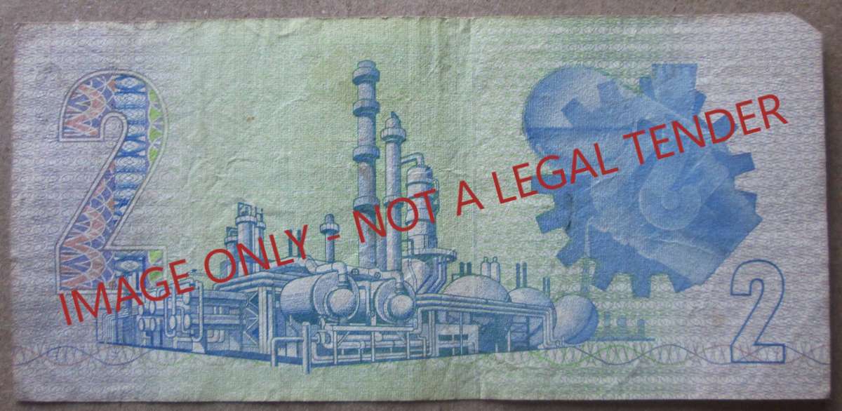 Two Rand South Africa Serial Nr GS2014903
