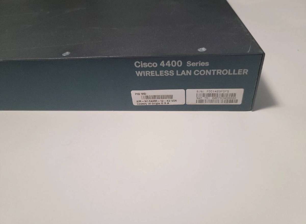 Cisco 4400 Series AIR-WLC4402-25-K9 V01 Wireless LAN Cisco 4402 25 AP Controller