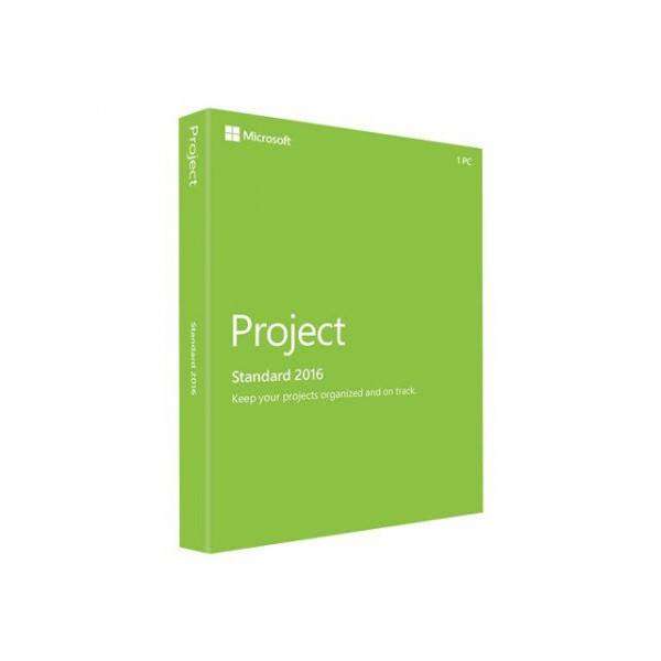 Microsoft Project Standard 2016 - FPP - for Windows