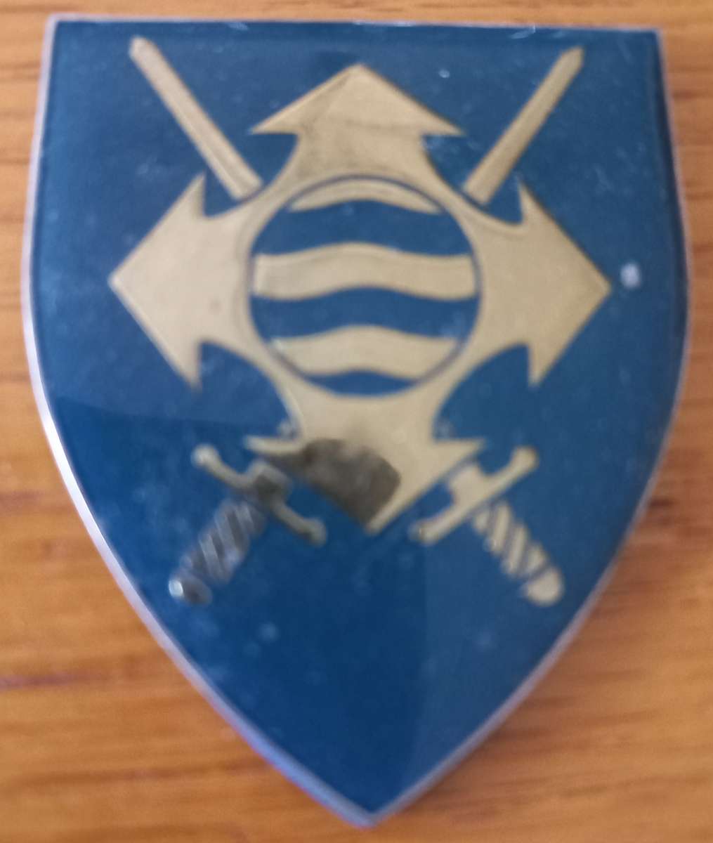 SA ARMY -MASTER GENERAL HQ METAL SHOULDER FLASH