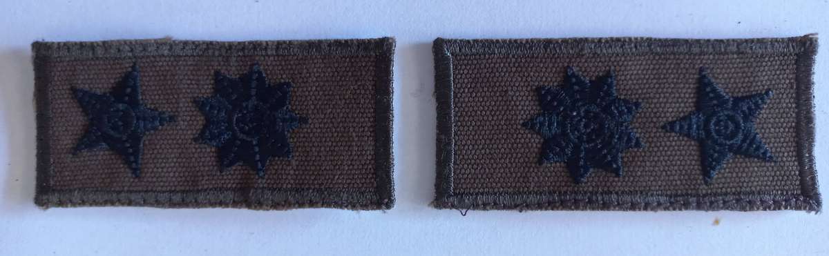 SADF RANK LT.COL COLLAR INSIGNIA