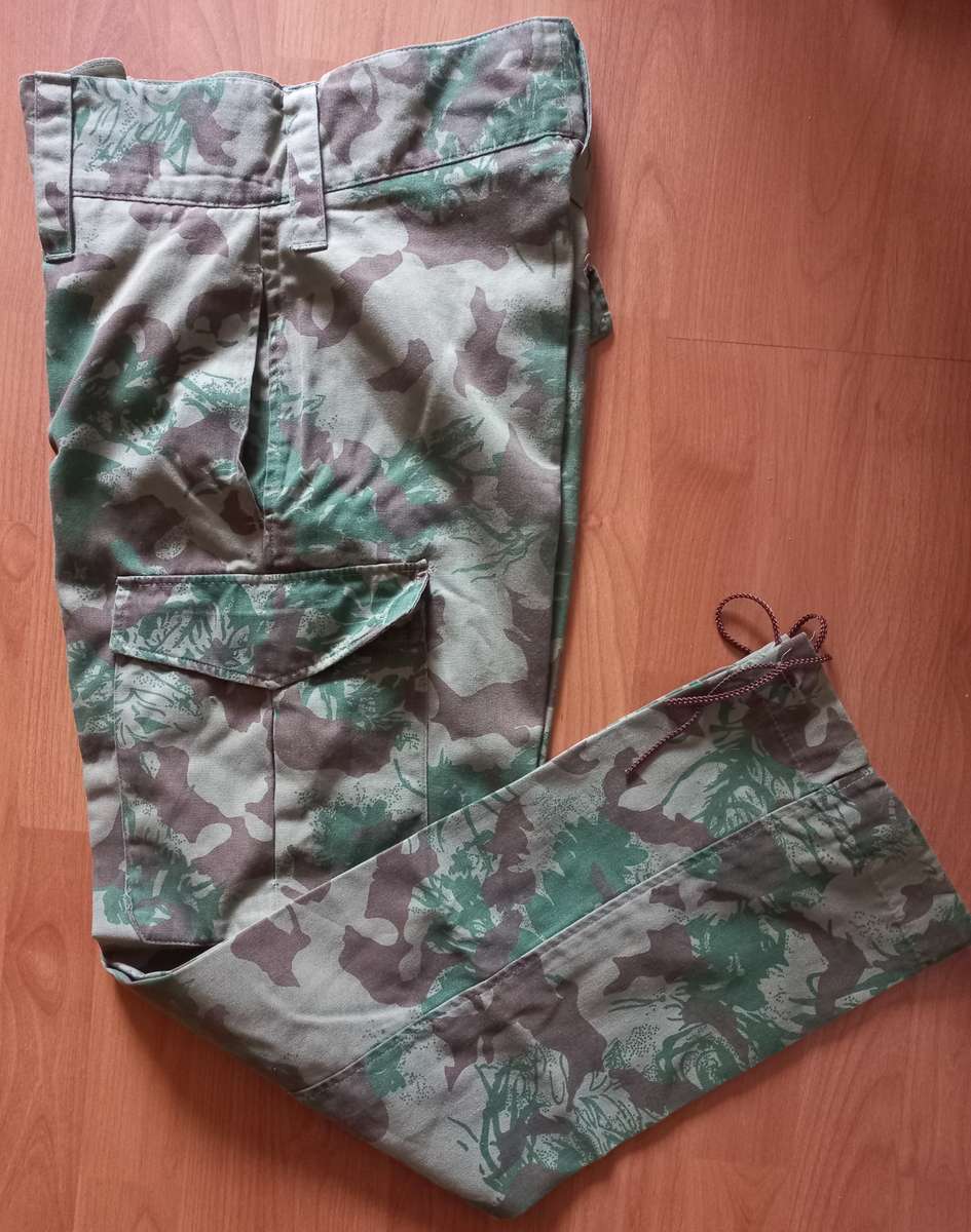 SA POLICE-BORDER WAR-SAP CAMOUFLAGE 2ND PATTERN TROUSERS