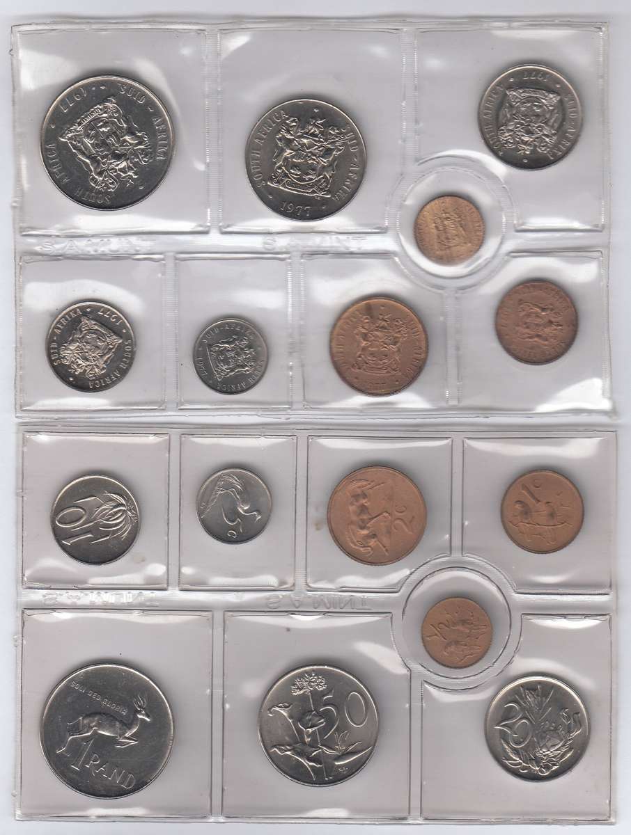 RSA UNC Mint Pack of 1977 (2 sets available)