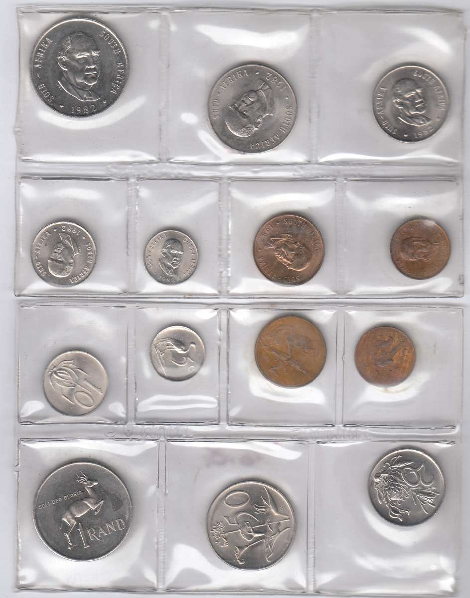 RSA UNC Mint Pack of 1982 (2 sets available)