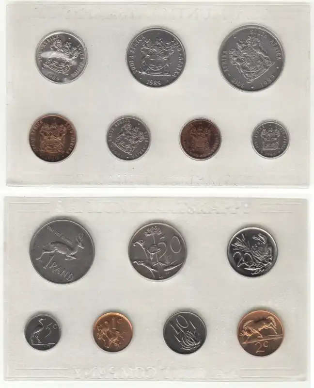 RSA UNC Mint Pack of 1989 (9 sets available)