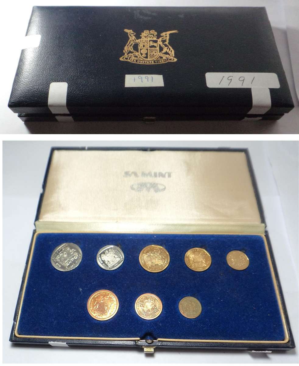 Republic of SA: 1991 Proof Set (3 sets available)