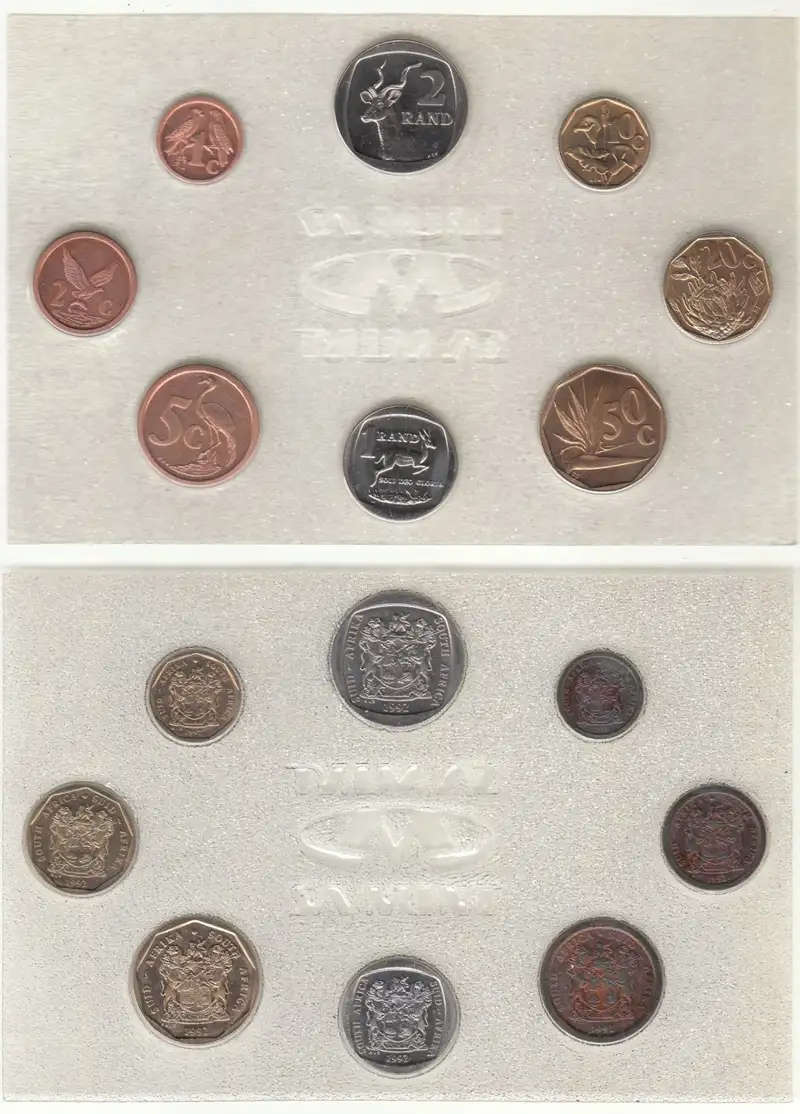 RSA UNC Mint Pack of 1992 (10 sets available)