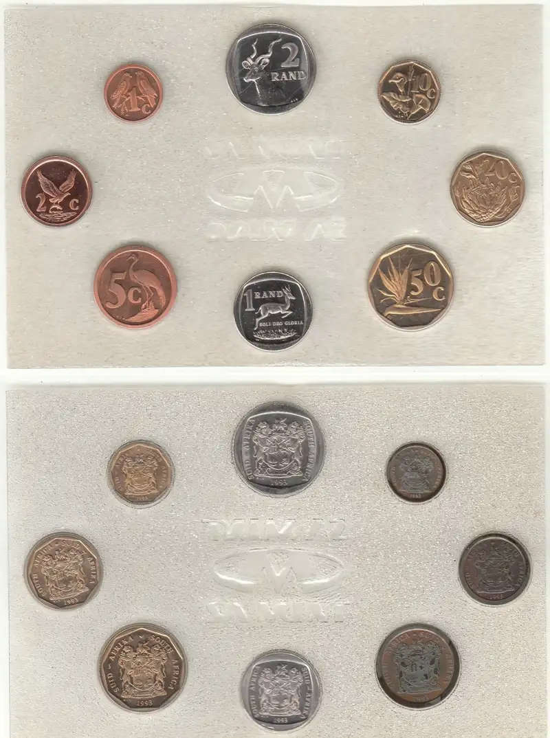 RSA UNC Mint Pack of 1993 (7 sets available)