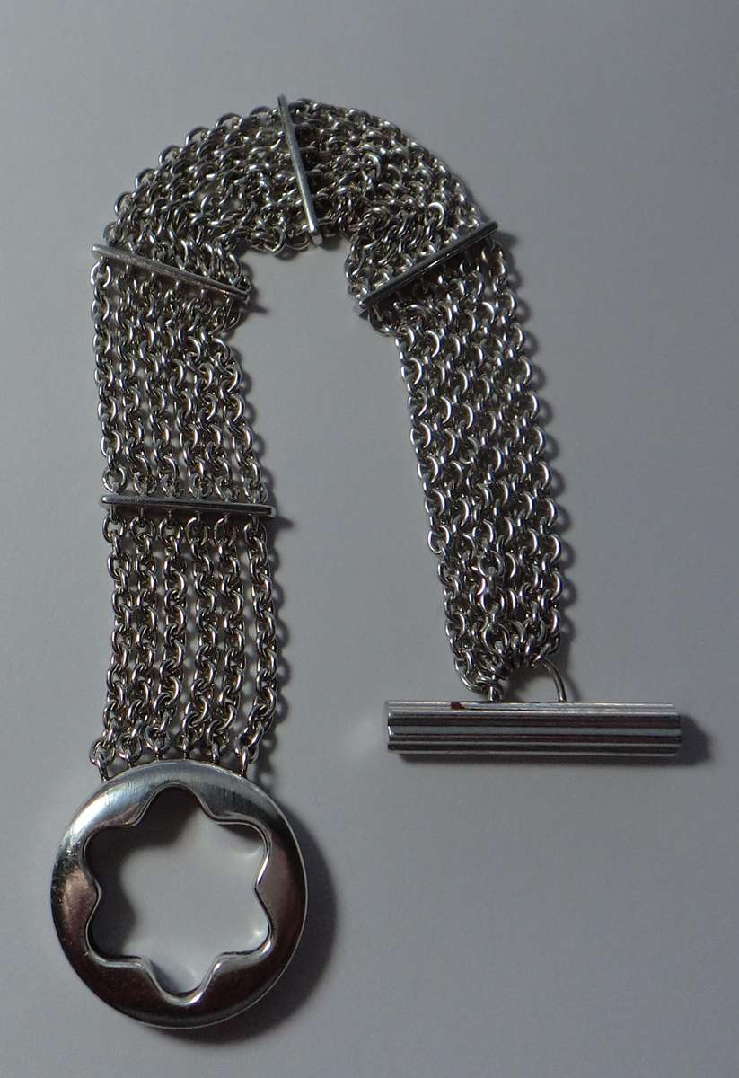 Montblanc Sterling Silver Chain Bracelet valued at R13 500