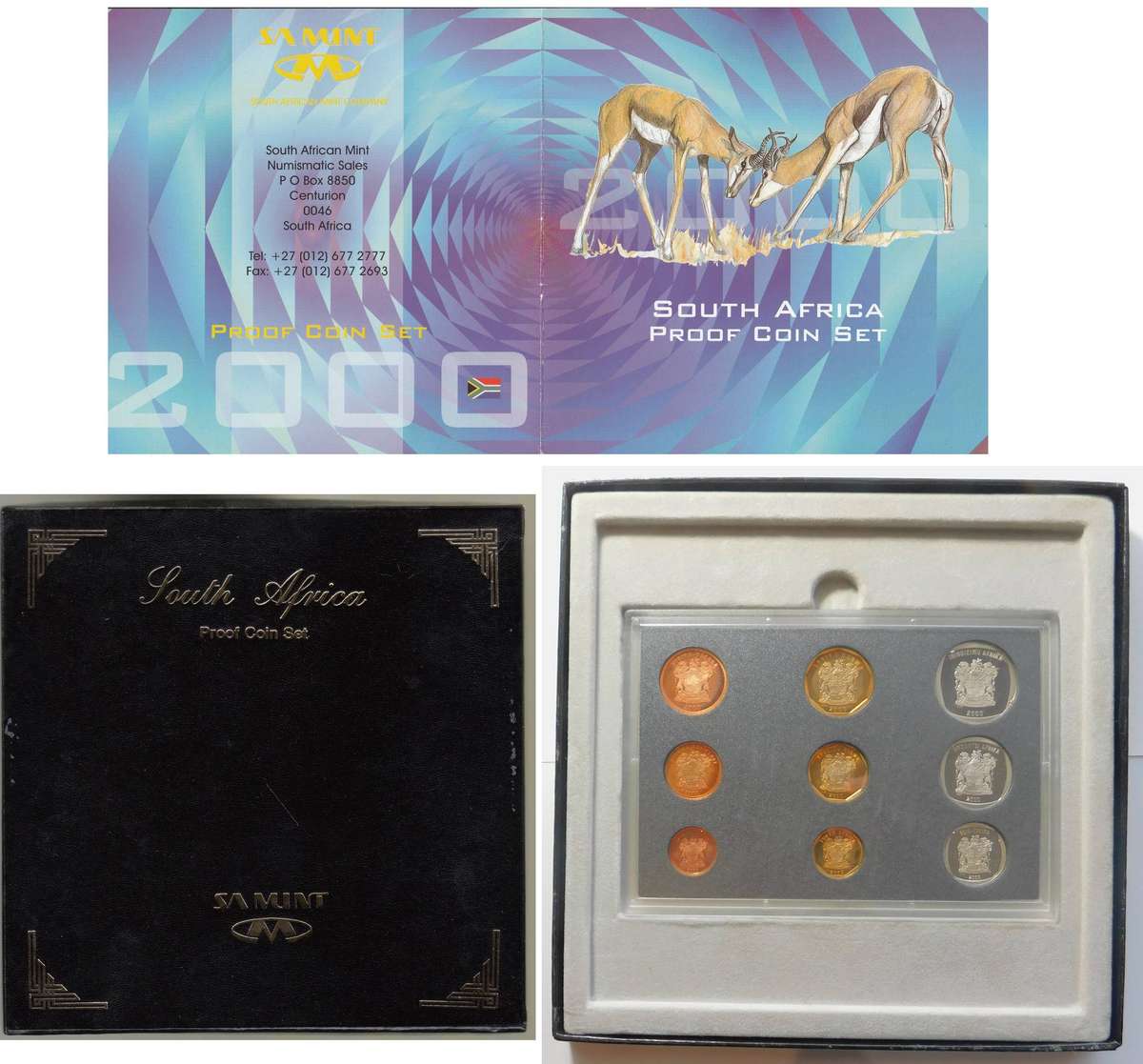 2000 Proof Set of the RSA (Old Coat of Arms )