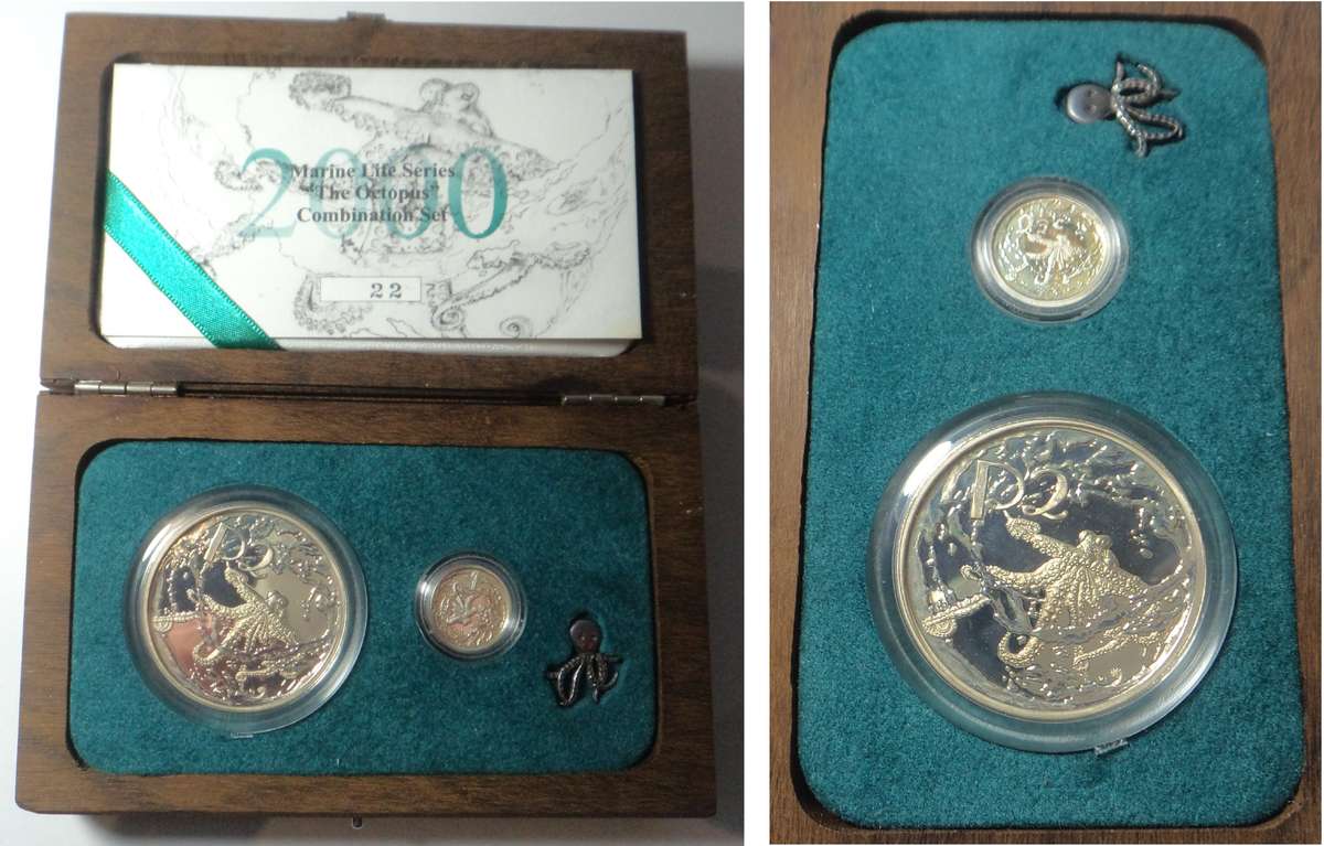 2000 Combo Proof Set (The Octopus)