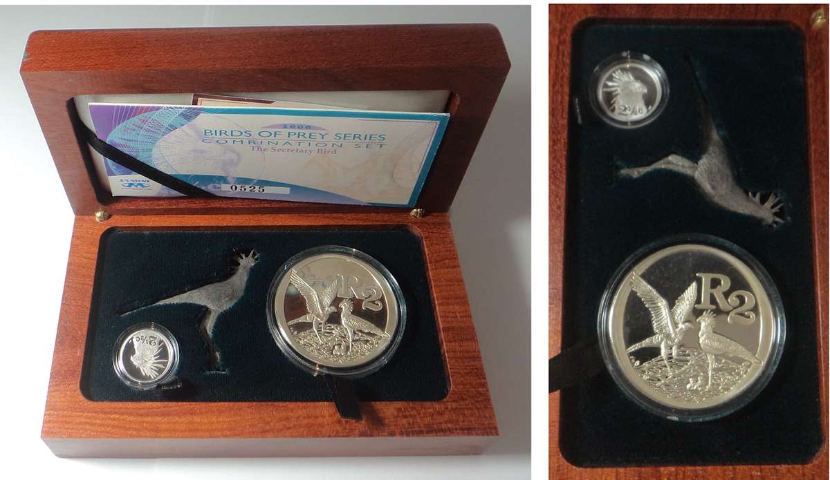 2006 Combo Proof Set (Secretary Bird)