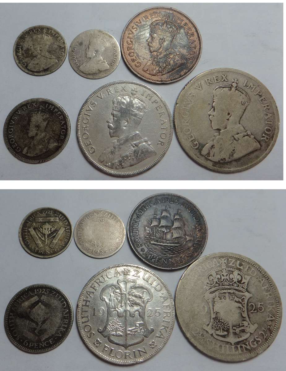 1925 Coin Set of the Union of South Africa