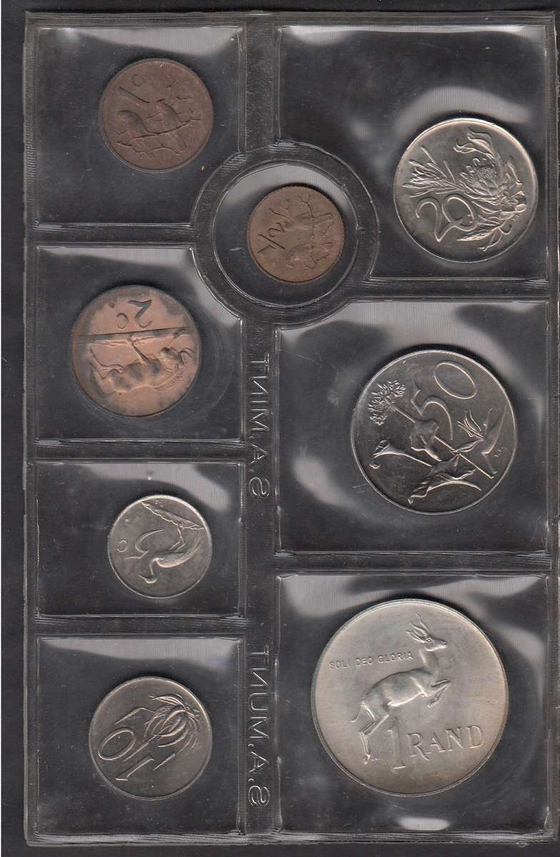 RSA UNC Set of 1976 with Silver R1 (3 sets available)