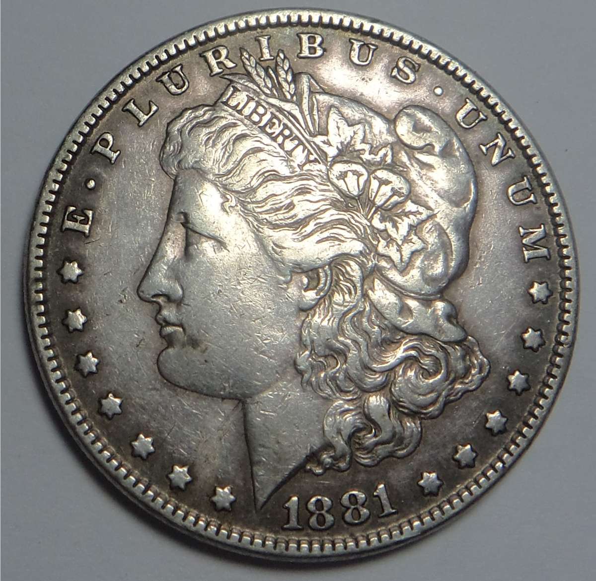 1881 USA Silver Morgan Dollar (Philadelphia)