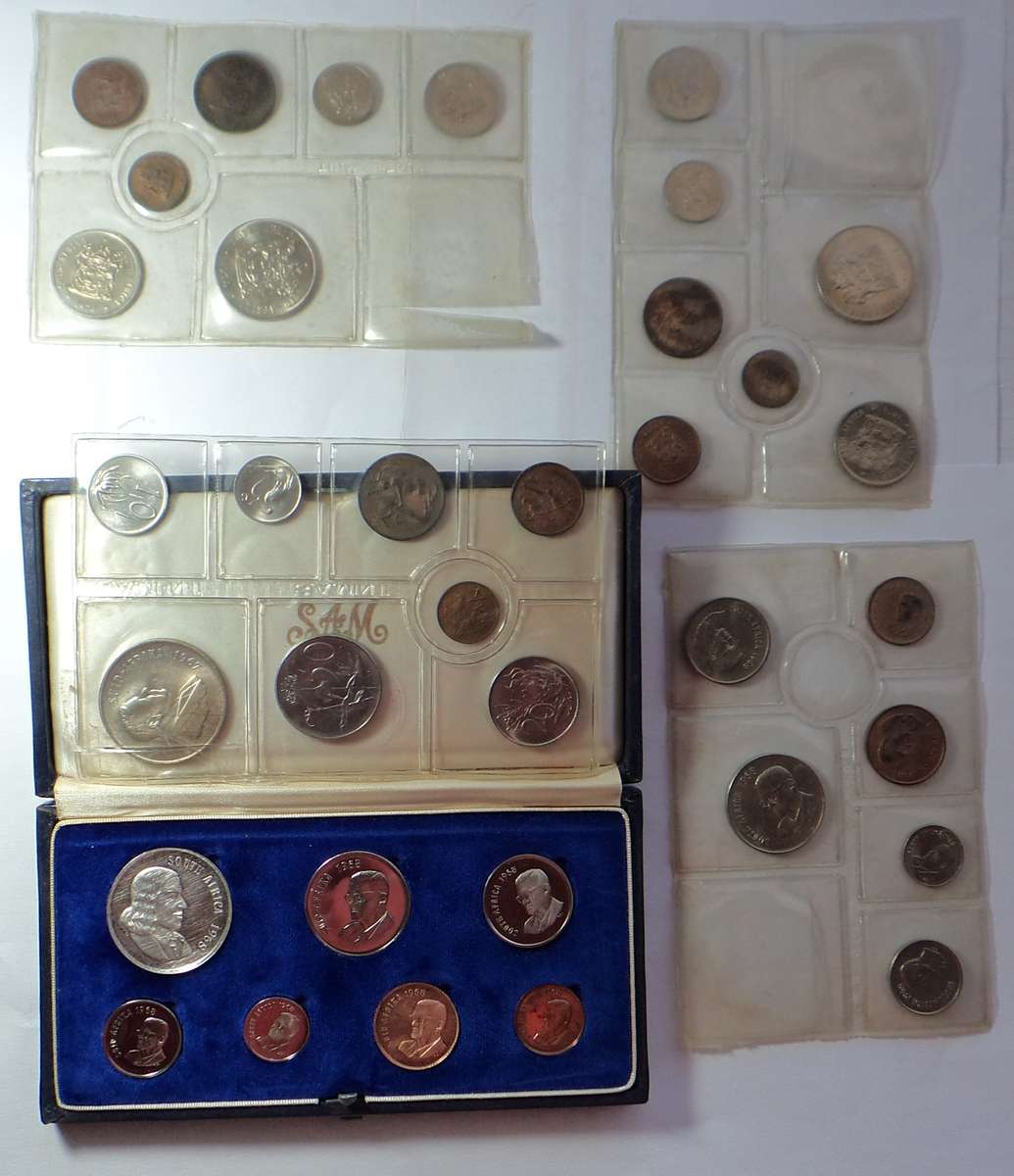 4 x RSA UNC Set + Proof Set Sets (incl. 2 Silver R1s)