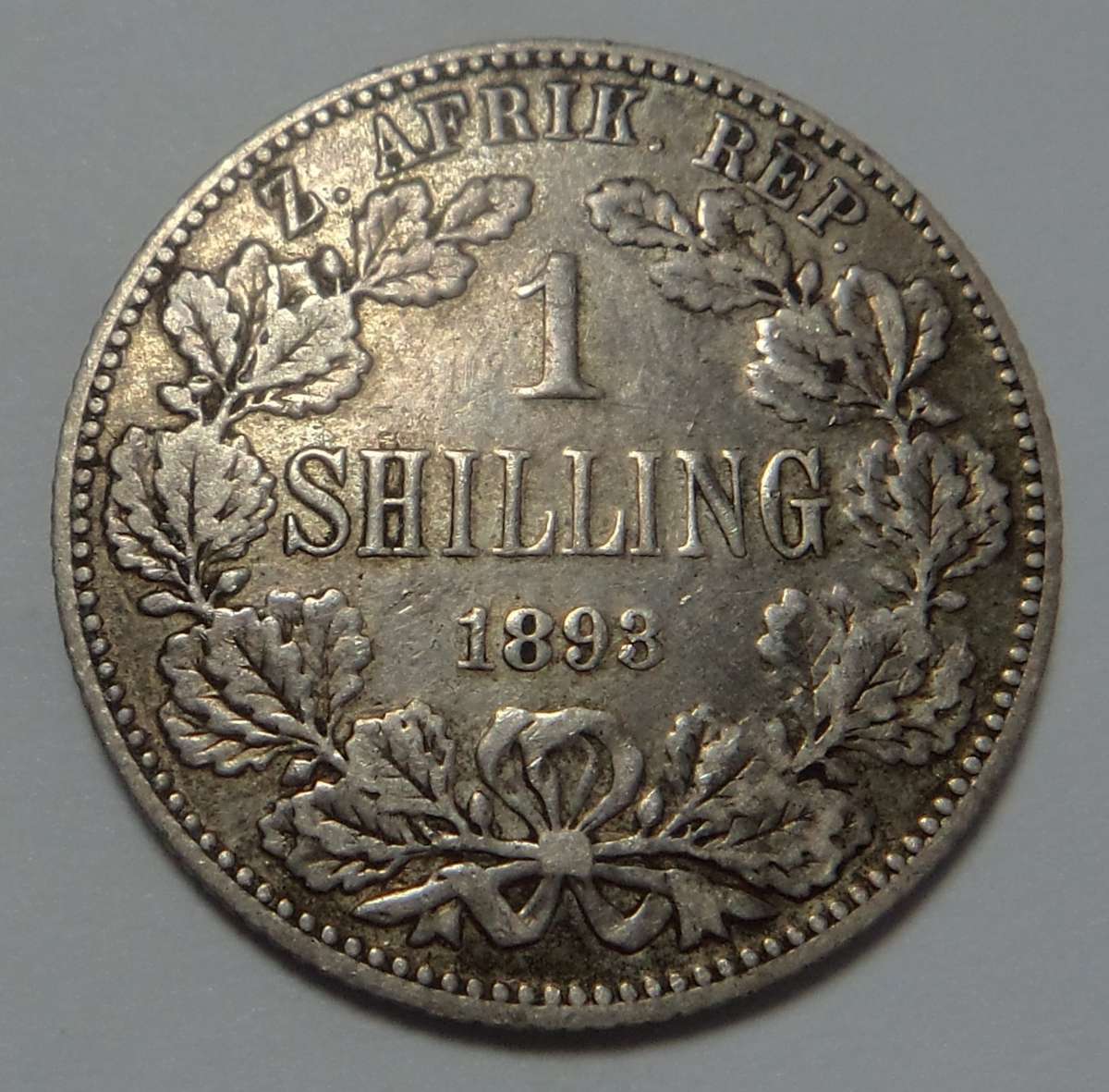 Paul Kruger ZAR Shilling (1/-) of 1893