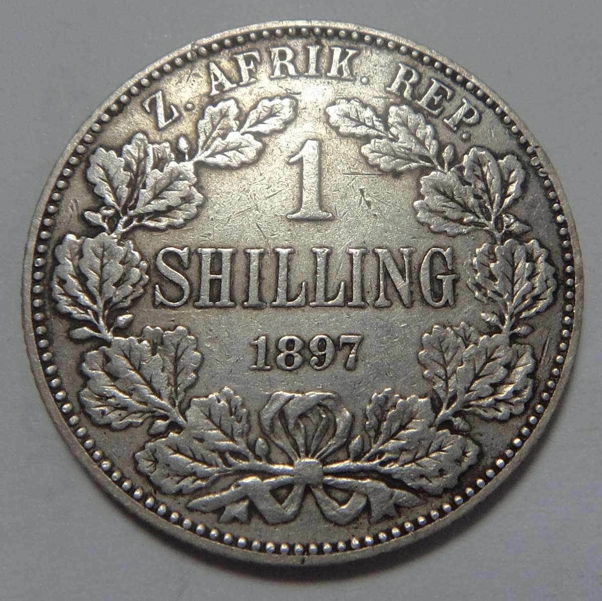 Paul Kruger ZAR Shilling (1/-) of 1897
