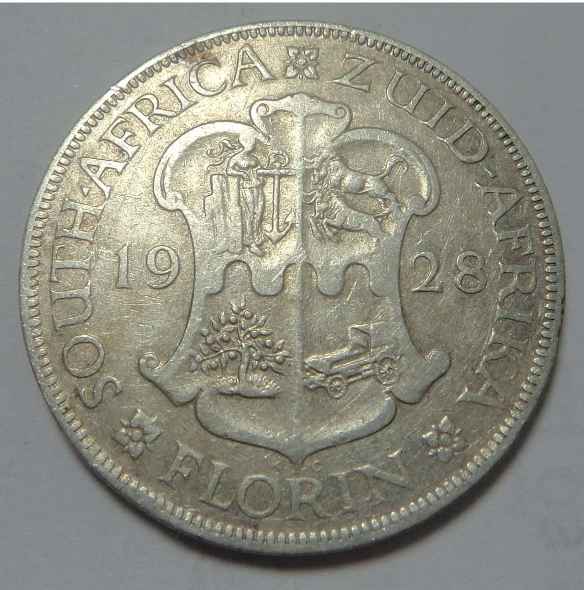 Union of SA 2-Shillings (2/-) of 1928