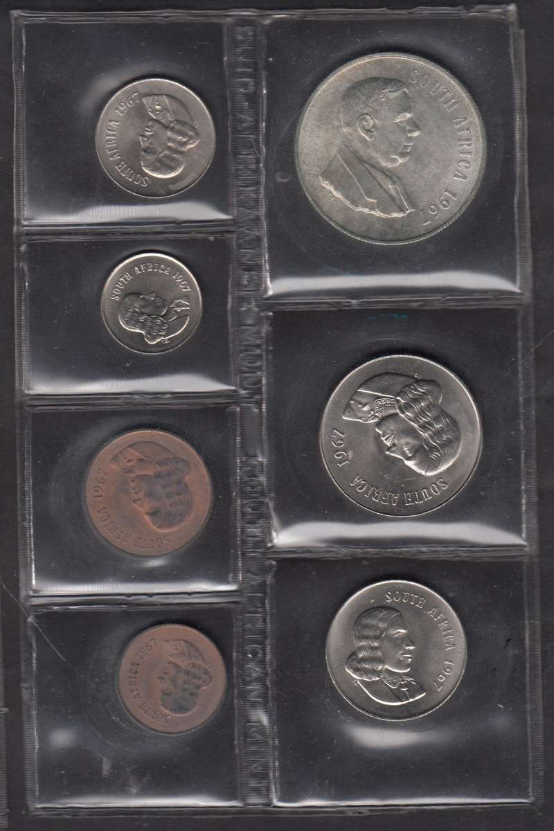 RSA UNC Coin Pack of 1967 (English)