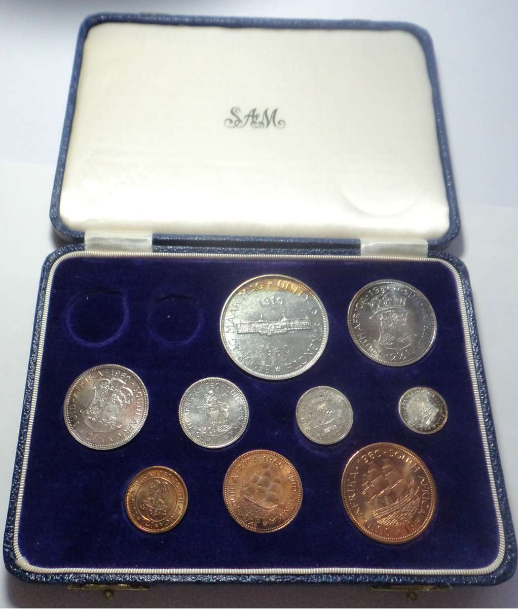 Union of South Africa: Proof Set of 1960