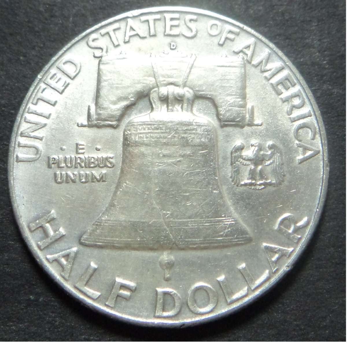 USA: Franklin Silver Half Dollar of 1960
