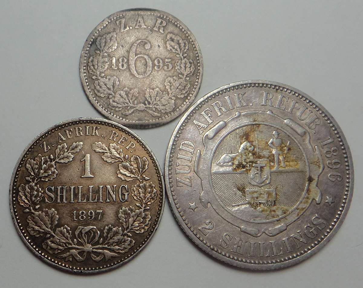 Paul Kruger ZAR Silver Coin Set