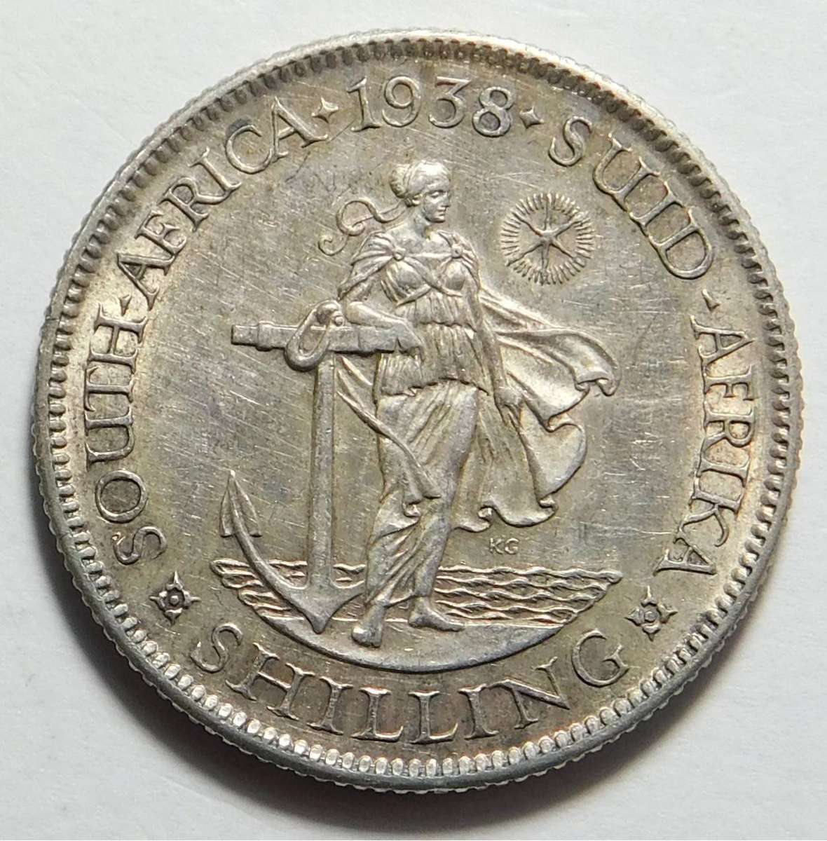 Union of SA: Shilling 1938 (AU/UNC)