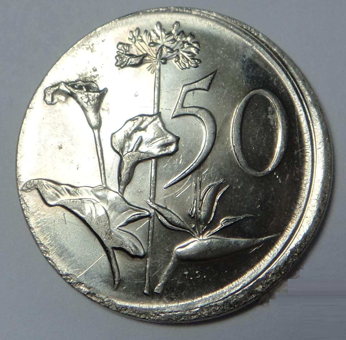 RSA Mint ERROR: 2nd Decimal 50-Cent 1989