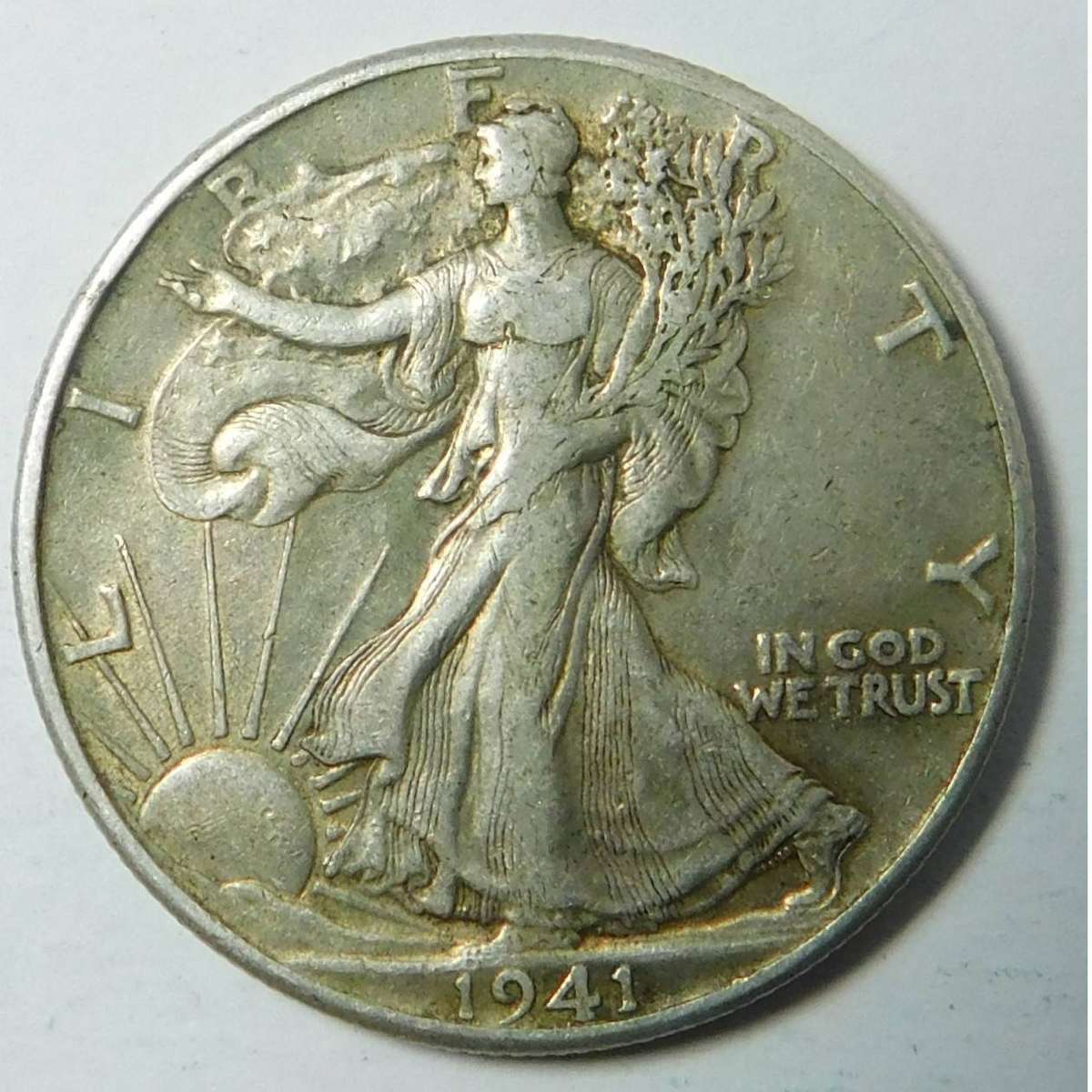 USA: Walking Liberty Half Dollar 1941
