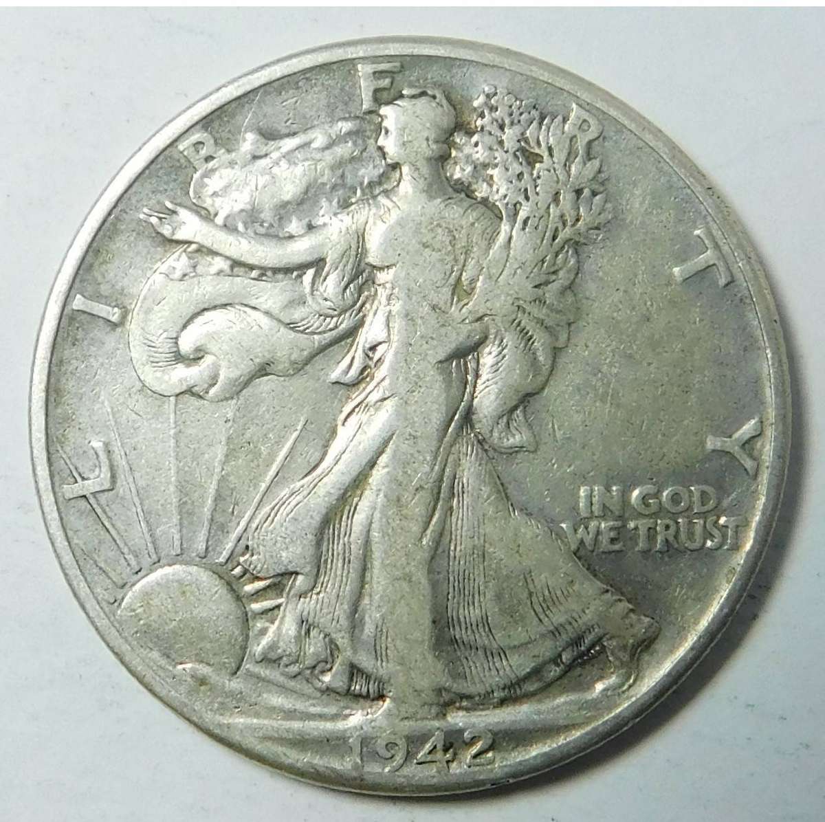 USA: Walking Liberty Half Dollar 1942