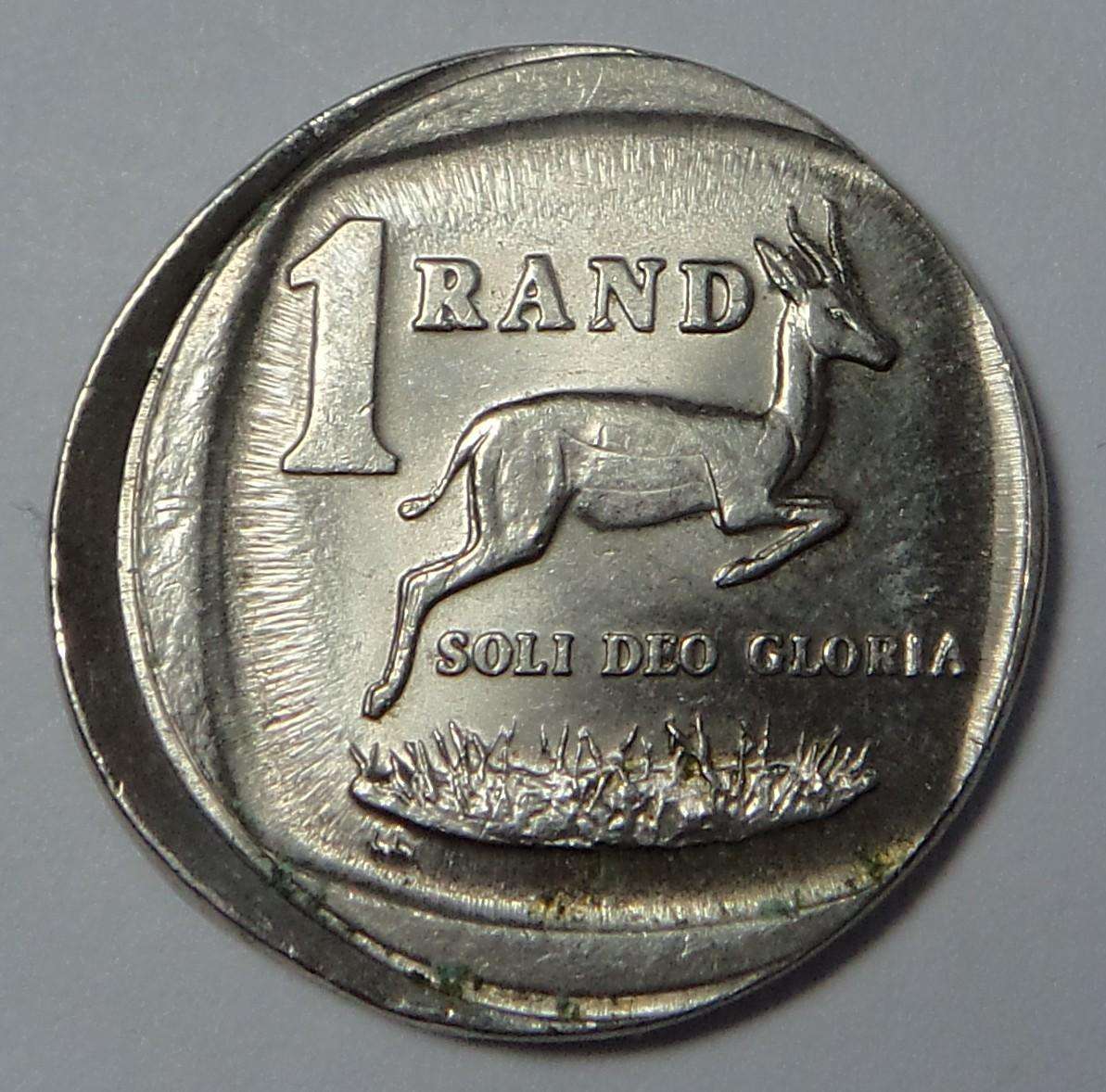 RSA Mint ERROR: 3rd Decimal R1 1995