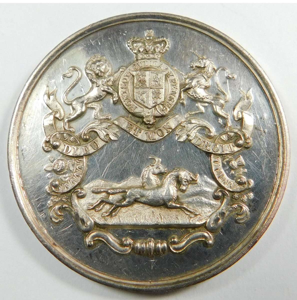Colony of Natal: Durban & Coast SAI Silver Medal 1908
