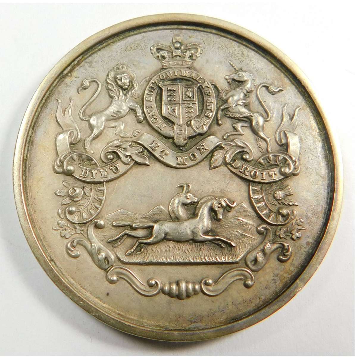 Colony of Natal: Durban & Coast SAI Silver Medal 1909